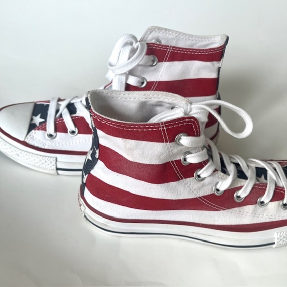 Converse Chuck Taylor All Star High Top American Flag Size 7 W  size 5 M - Picture 9 of 9